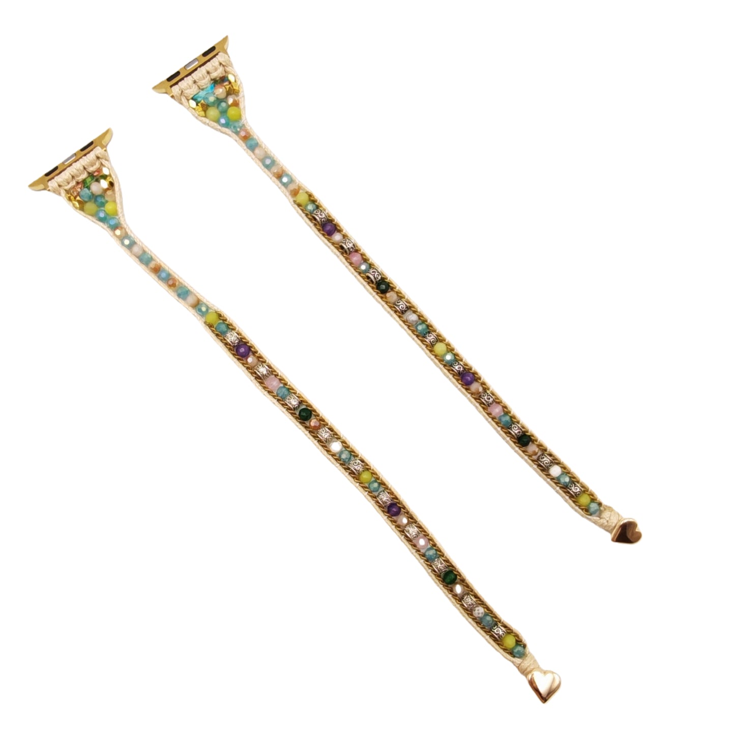 Handmade Multi Gemstone Beaded Band