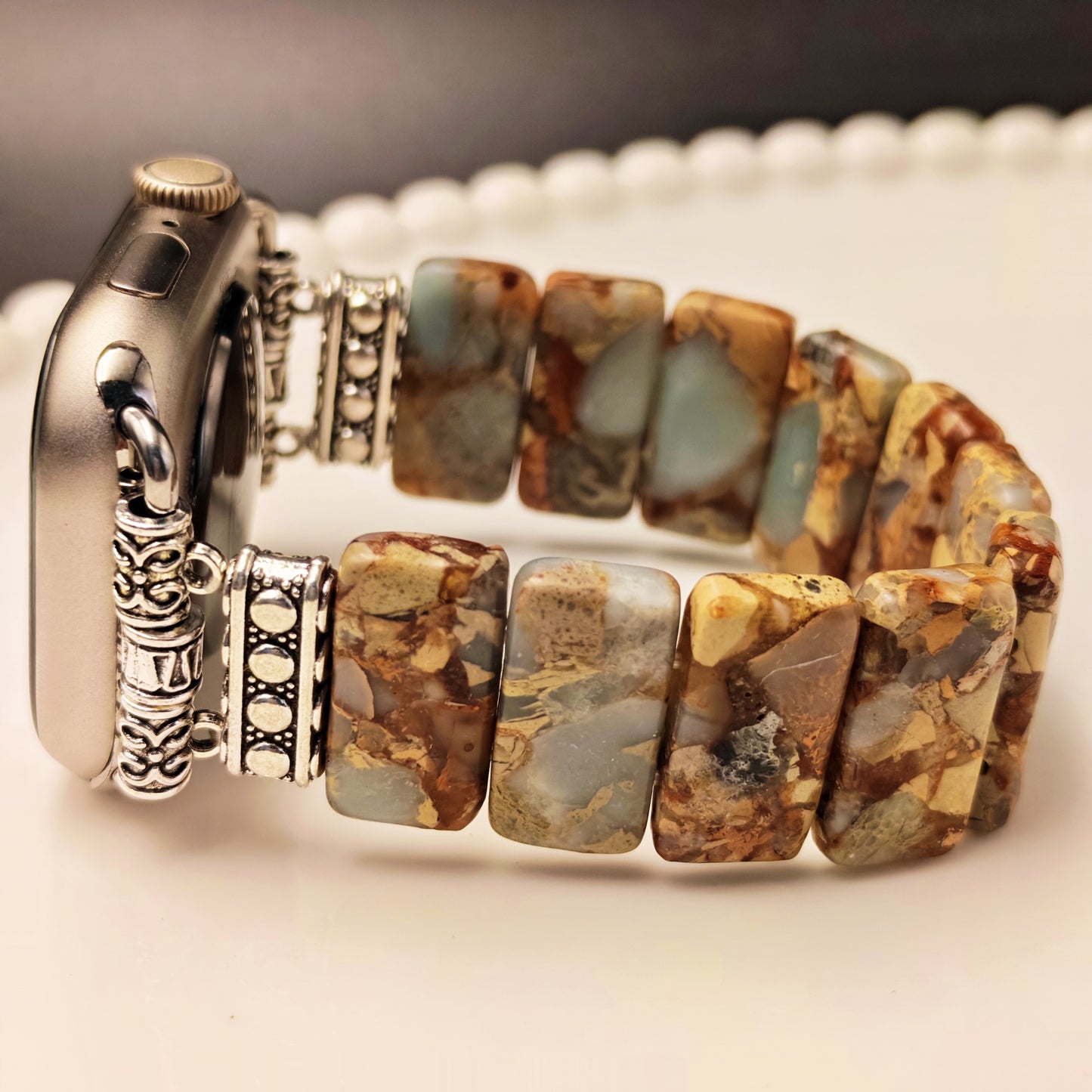 Natural Stone Apple Watch Band