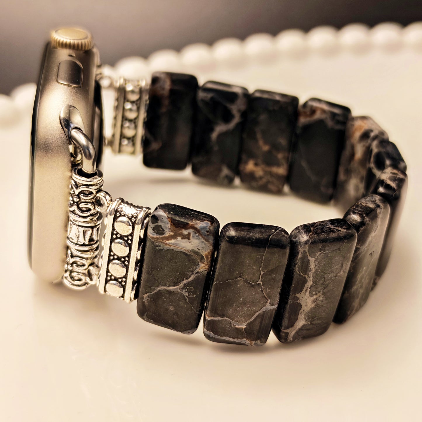 Natural Stone Apple Watch Band