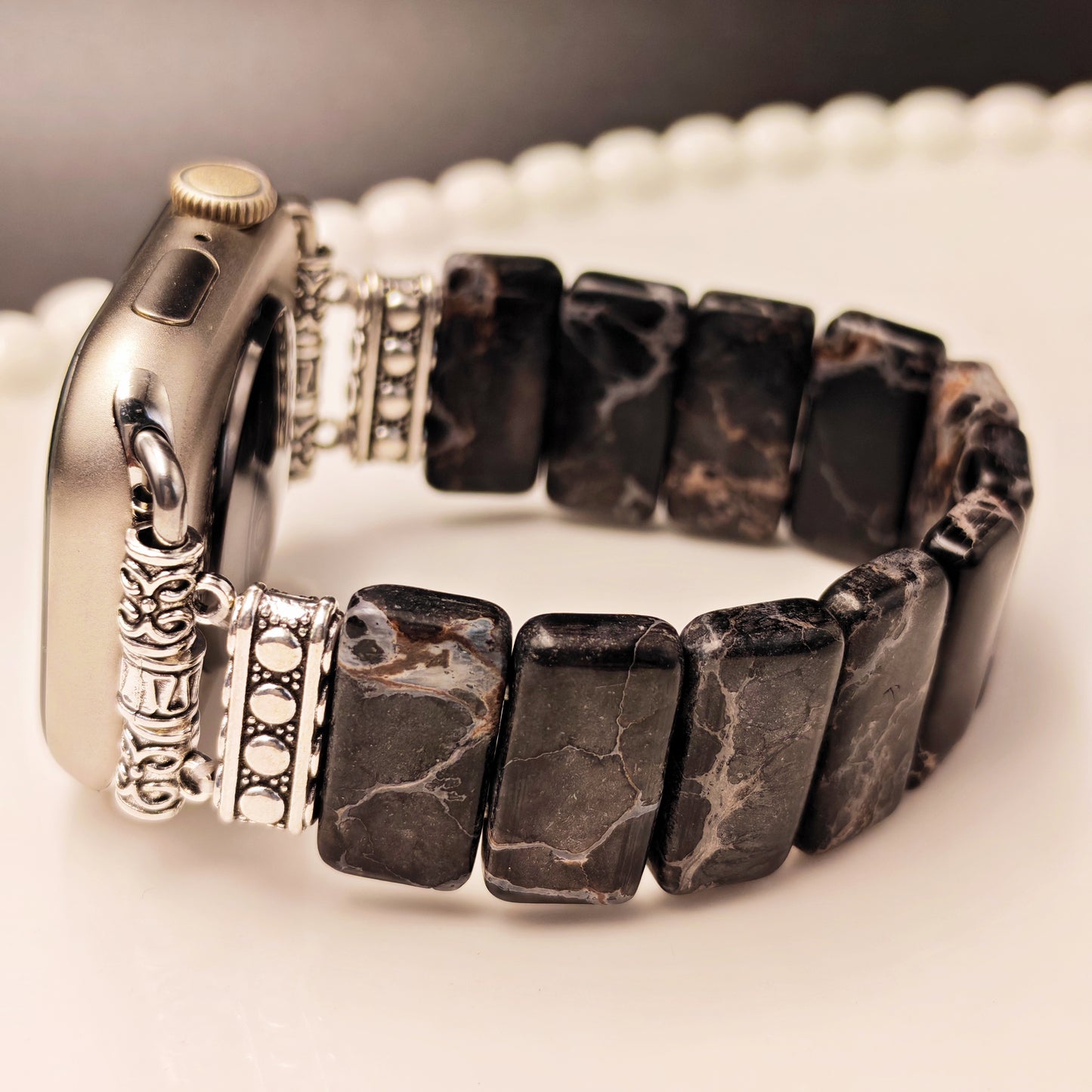Natural Stone Apple Watch Band