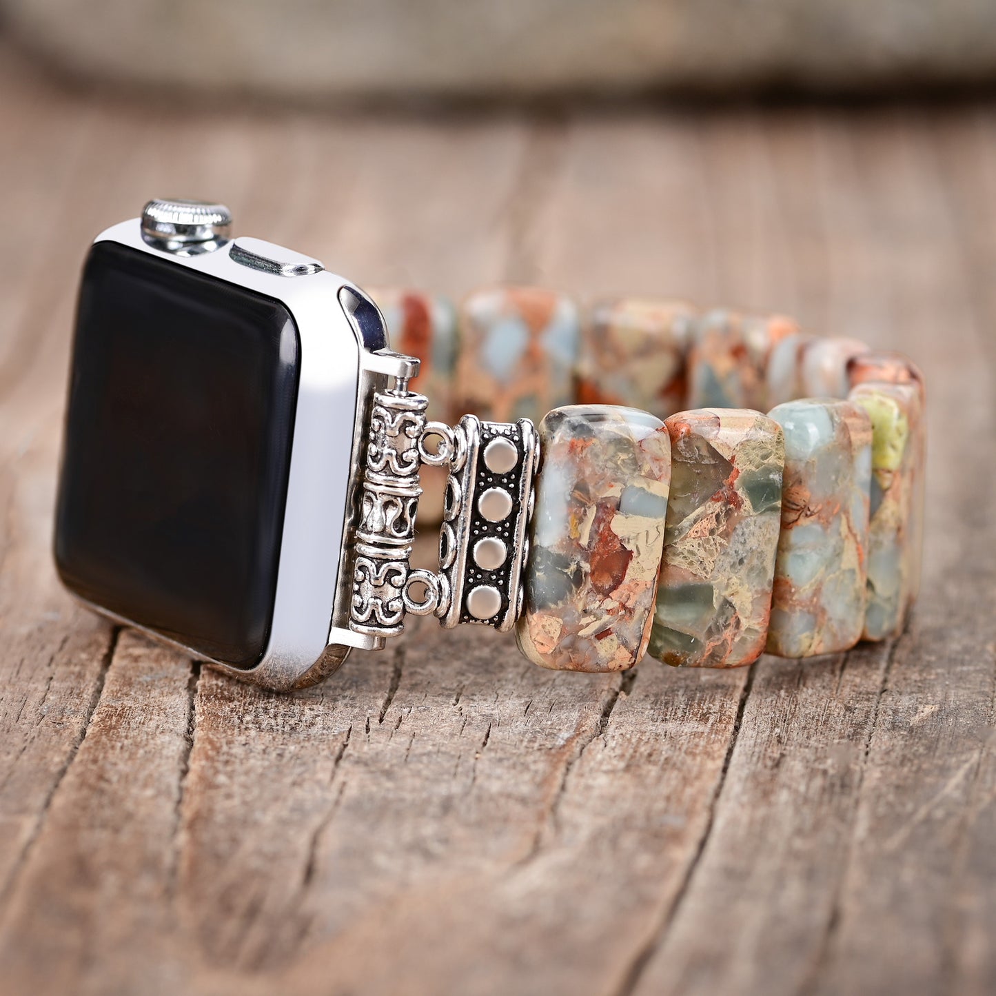 Earthy Natural Stone Apple Watch Band