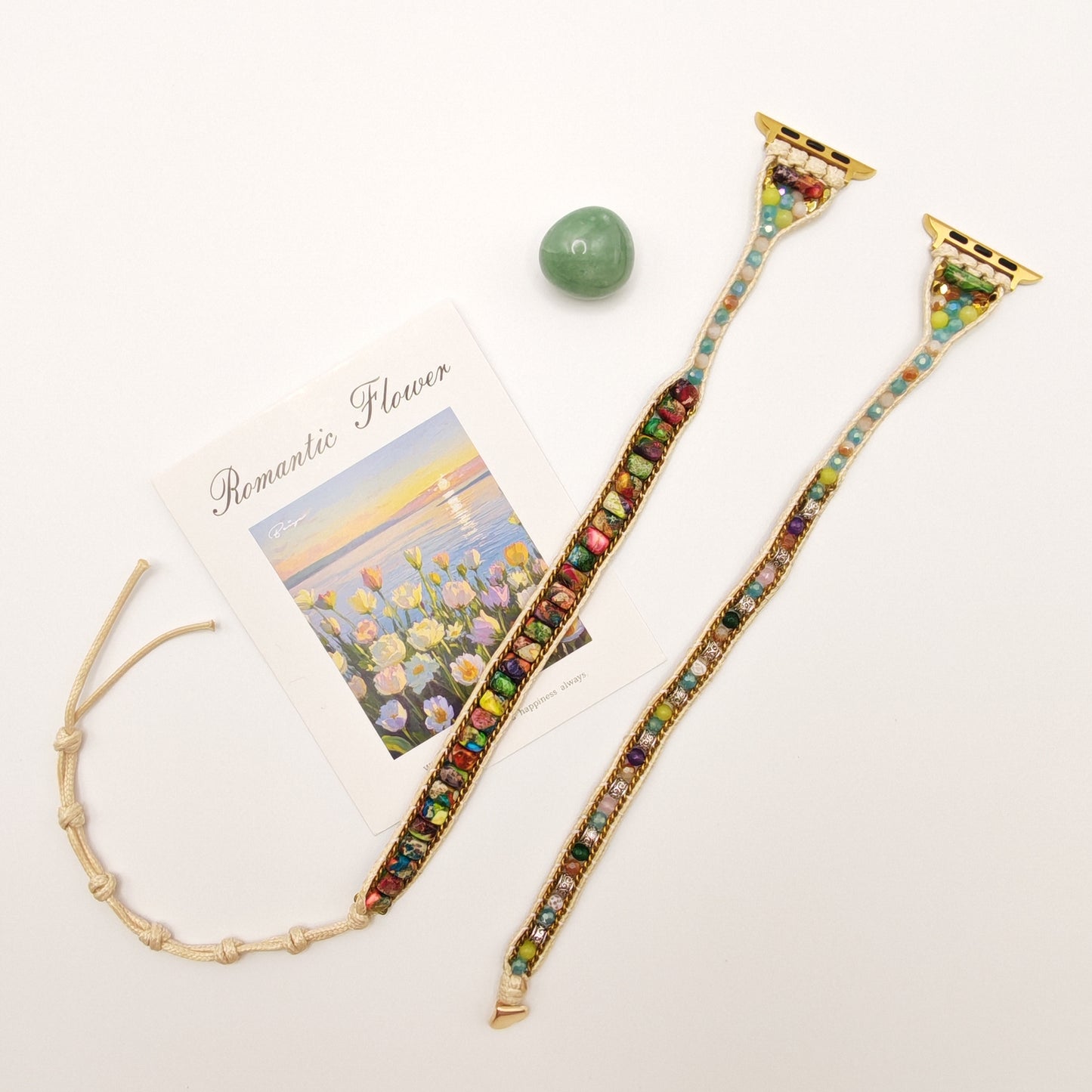 Handmade Multi Gemstone Beaded Band