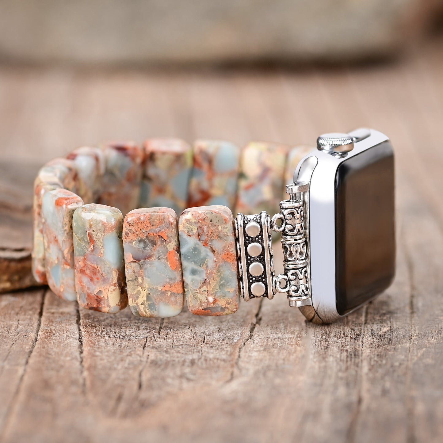Earthy Natural Stone Apple Watch Band