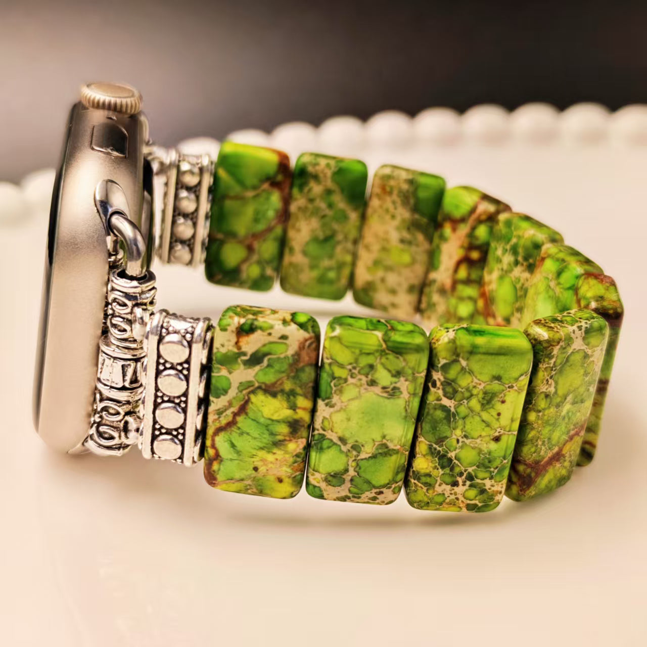 Natural Stone Apple Watch Band