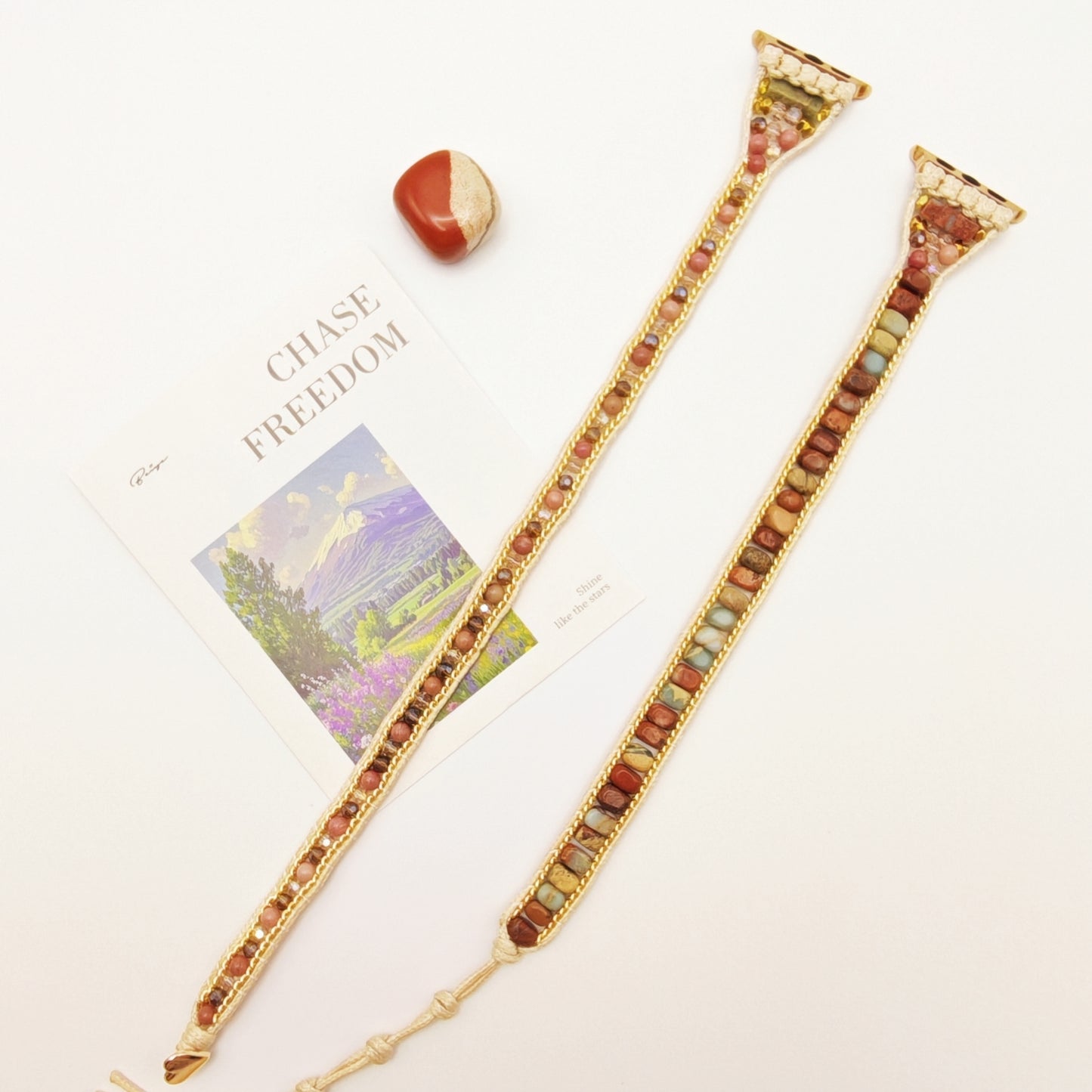 Handmade Multi Gemstone Beaded Band