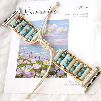 Jasper & Amazonite Apple Watch Band,