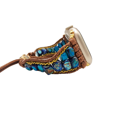 Calming Jasper Stone Apple Watch Band