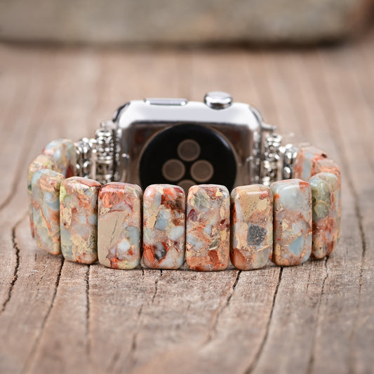 Earthy Natural Stone Apple Watch Band